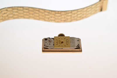 Lot Bueche-Girod - Lady's 1960s 9ct gold bracelet watch