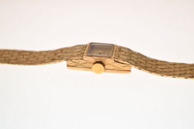 Lot Bueche-Girod - Lady's 1960s 9ct gold bracelet watch