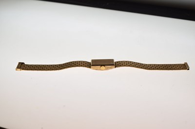 Lot Bueche-Girod - Lady's 1960s 9ct gold bracelet watch