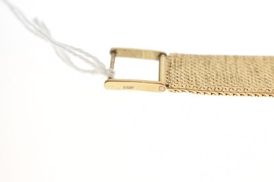 Lot Omega - Lady's 1960s 9ct gold bracelet watch