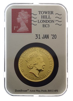 Lot Elizabeth II gold 1oz Britannia, 2020