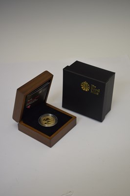Lot Elizabeth II gold proof two-pound coin, 2016