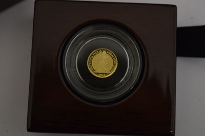 Lot 278 - Elizabeth II gold proof twentieth-ounce Britannia coin, 2014