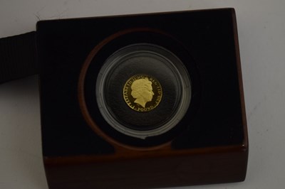 Lot 278 - Elizabeth II gold proof twentieth-ounce Britannia coin, 2014