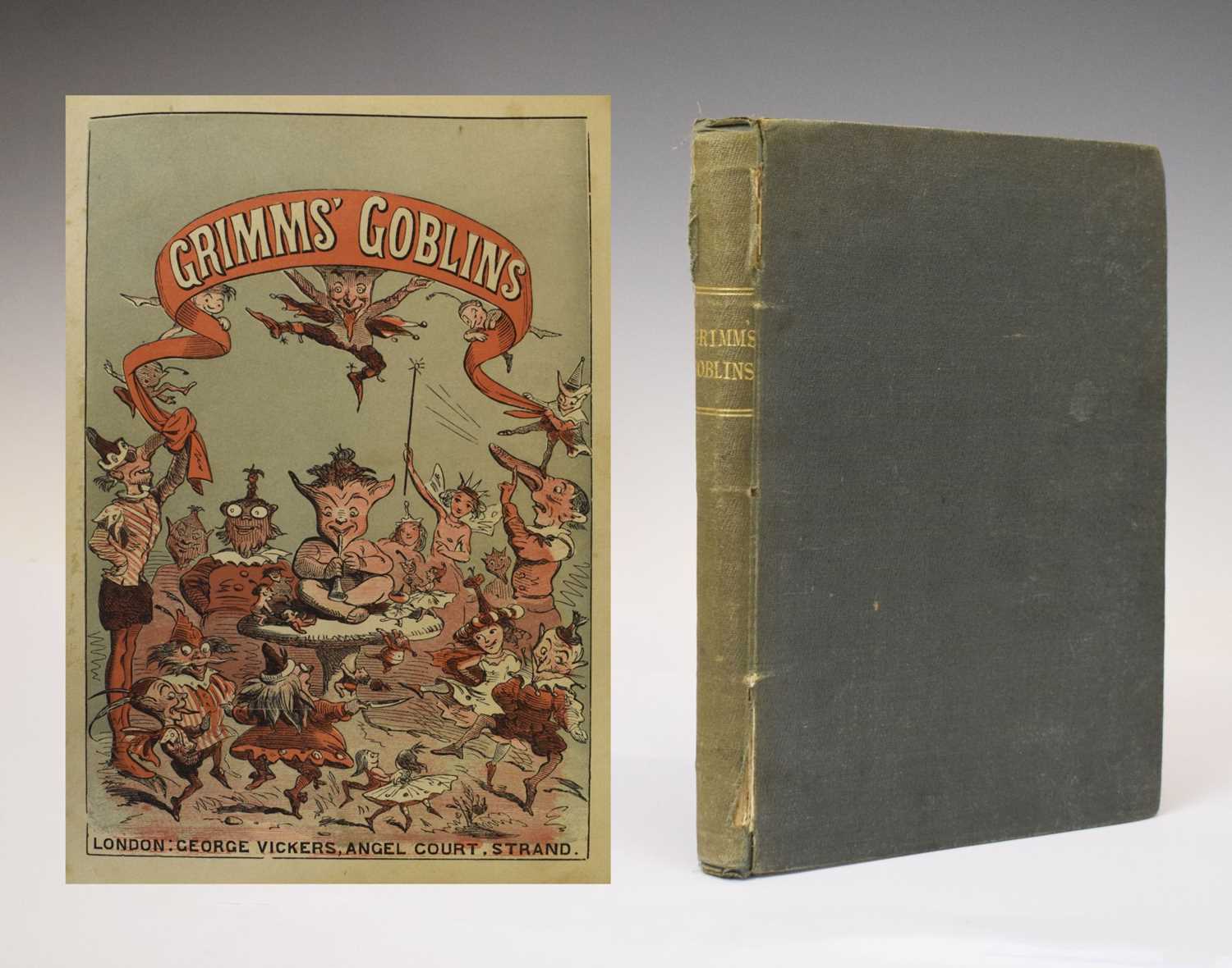 Lot Grimm (Jakob Ludwig and Wilhelm Carl) and others, 'Grimms' Goblins', first edition, c1861