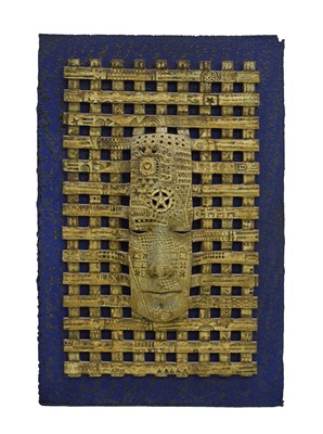 Lot 433 - Alasdair Neil Macdonell (b.1947) - 'Mask Form' stoneware face mask