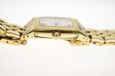 Lot Jaeger-LeCoultre - Reverso Gran' Sport 18ct gold bracelet watch, ref. 290.110.602