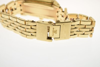 Lot Jaeger-LeCoultre - Reverso Gran' Sport 18ct gold bracelet watch, ref. 290.110.602