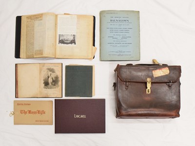 Lot 353 - 20th century Balnagown Estates leather bag