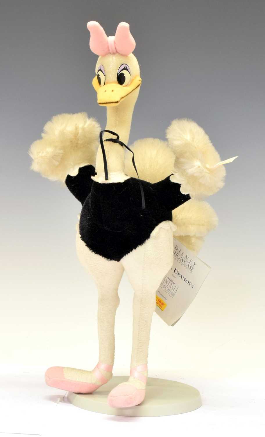 Lot 397 - Steiff - Disney Fantasia Series 60th Anniversary limited edition 'Miss Upanova' ostrich, 01251/2000