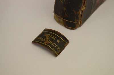 Lot Jane Austen, 'Sense and Sensibility. A Novel', 1844