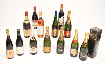 Lot 505 - Collection of Champagne, sparkling wine, and table wine