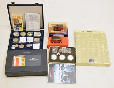 Lot 316 - Collection of silver proof coins, etc
