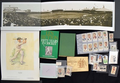 Lot 440 - Collection of cricketing memorabilia
