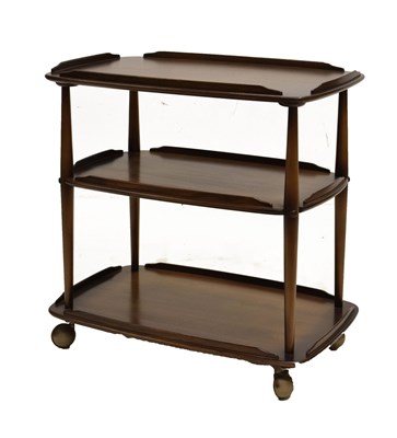 Lot 678 - Lucian Ercolani, Ercol - Model 458 Windsor elm three tier trolley