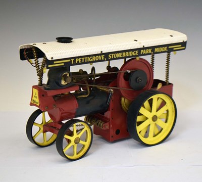 Lot 468 - Wilesco - D 409 live steam tractor