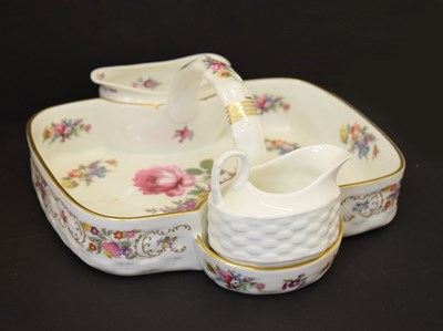 Lot 528 - Hammersley 'strawberry' dish, etc