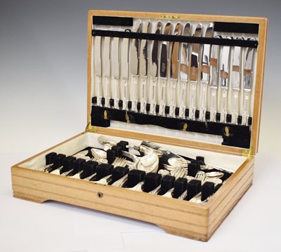 Lot 395 - Late 20th century Cooper Bros & Sons Ltd canteen of Kings pattern cutlery
