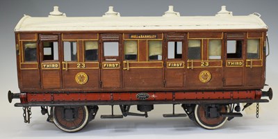 Lot 392 - Scratch built Hull & Barnsley Railway coach