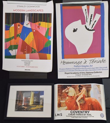 Lot 664 - Collection of Art Gallery Exhibition poster, etc