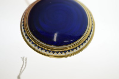 Lot Early 19th century yellow metal and enamel open face pocket watch, James Upjohn