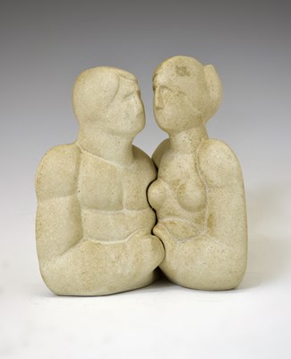 Lot 430 - Studio Pottery - Peter Wright (1919-2003) figural group