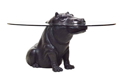 Lot 454 - Mark Stoddart Herbert (British, b. 1960) Limited edition patinated bronze dining table