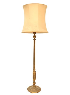 Lot 761 - Early 20th century giltwood standard lamp