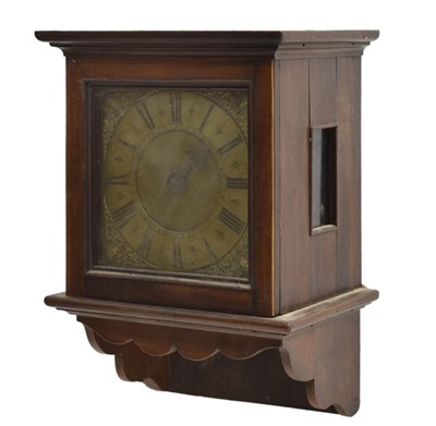 Lot 463 - Richard Weller, Eastbourne (1693-1763) - George II single hand wall clock