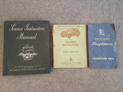 Lot 1 - 1953 Triumph Mayflower, Reg. No. PYA 755