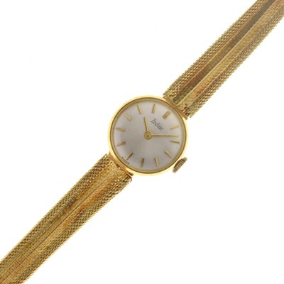 Lot 130 - Zodiac - Lady's 1960s 18ct gold bracelet watch