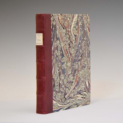 Lot F.S. Ellis (ed.), 'The Poems of William Shakespeare', Essex House Press 1899, limited edition