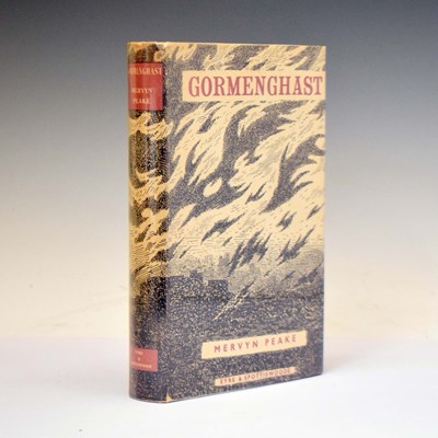 Lot Mervyn Peake, ‘Gormenghast’, first edition 1950, with dustwrapper