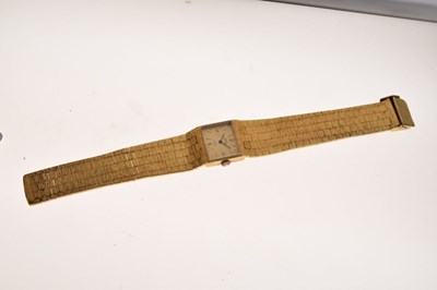 Lot 102 - Swiss Emperor gold plated watch