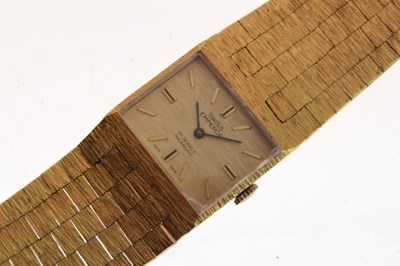 Lot 102 - Swiss Emperor gold plated watch