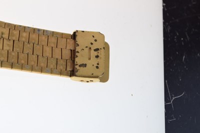 Lot 102 - Swiss Emperor gold plated watch