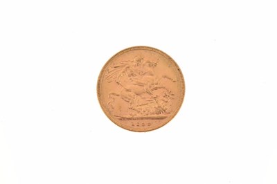 Lot 114 - Gold Coins - Queen Victoria gold sovereign 1899