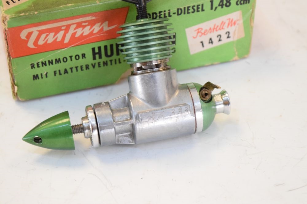 Very Rare 1956 Graupner Taifun Hurrikan Diesel Model Engine, New